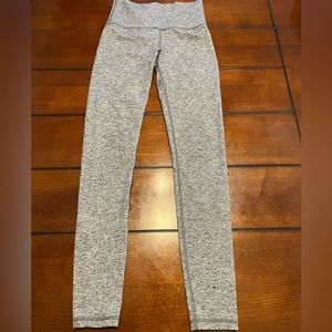Iviva size 12. Classic gold over waist leggings. Grey. Excellent condition.